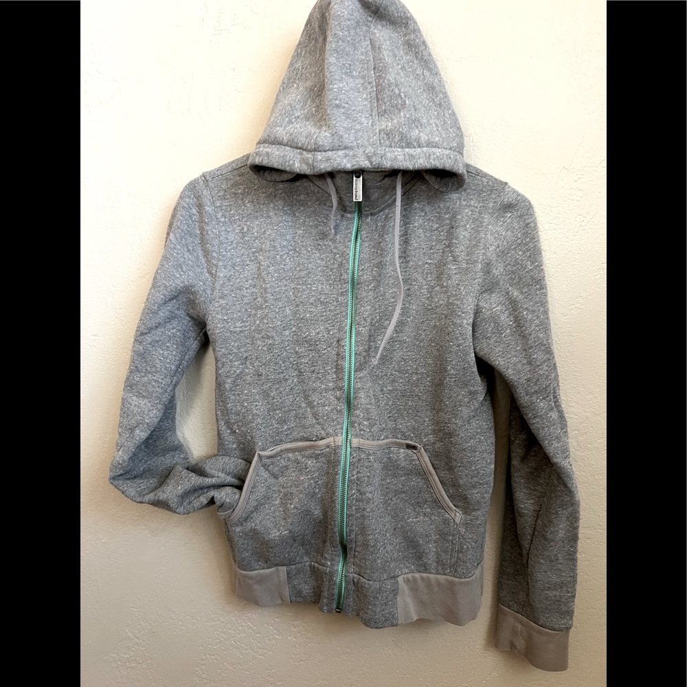 COPY - Toad and Co. grey zip hoodie size XS